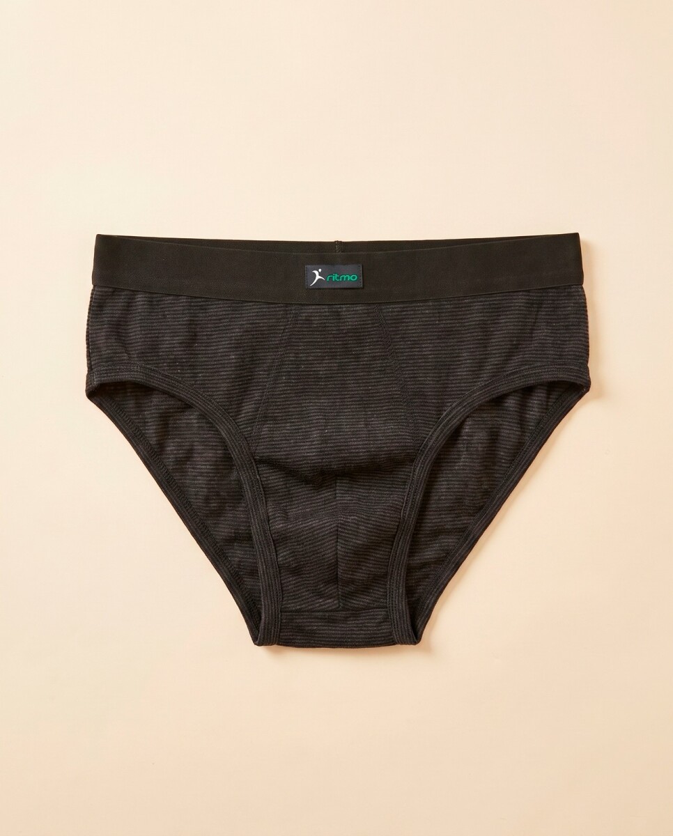 SLIP ALGODÓN - NEGRO 
