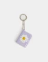 Llavero Libreta Llavero Y Charm Con Libreta - Violeta Lila