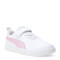 Championes Infantiles Puma Rickie AC PS Kids Blanco - Rosa - Verde Agua