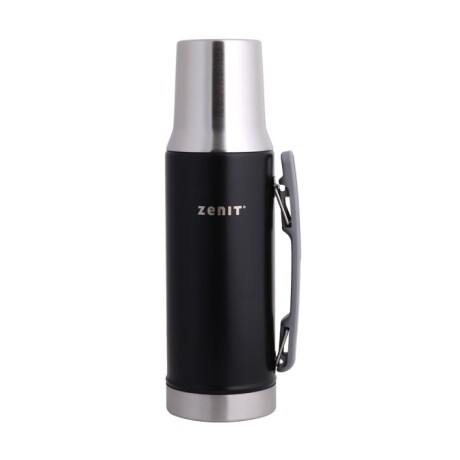 Termo Zenit Acero Inoxidable 1 Litro Tapa Mate NEGRO