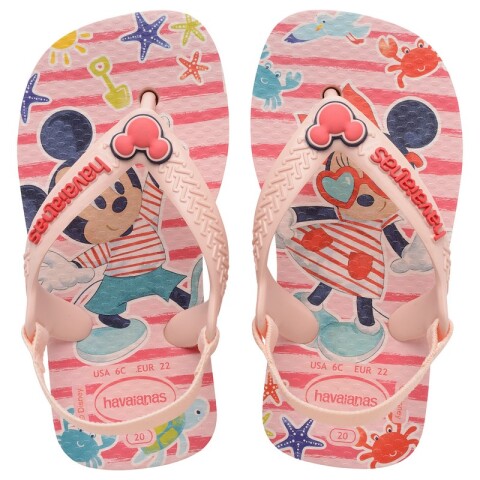 Ojotas Havaianas Baby Disney Classics Rosado