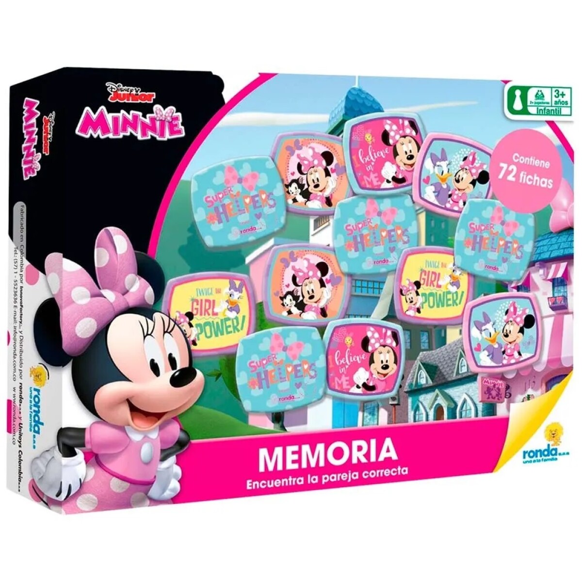 Juego de Memoria RONDA Minnie 