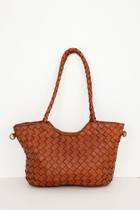 Noble Leather Bag Camel