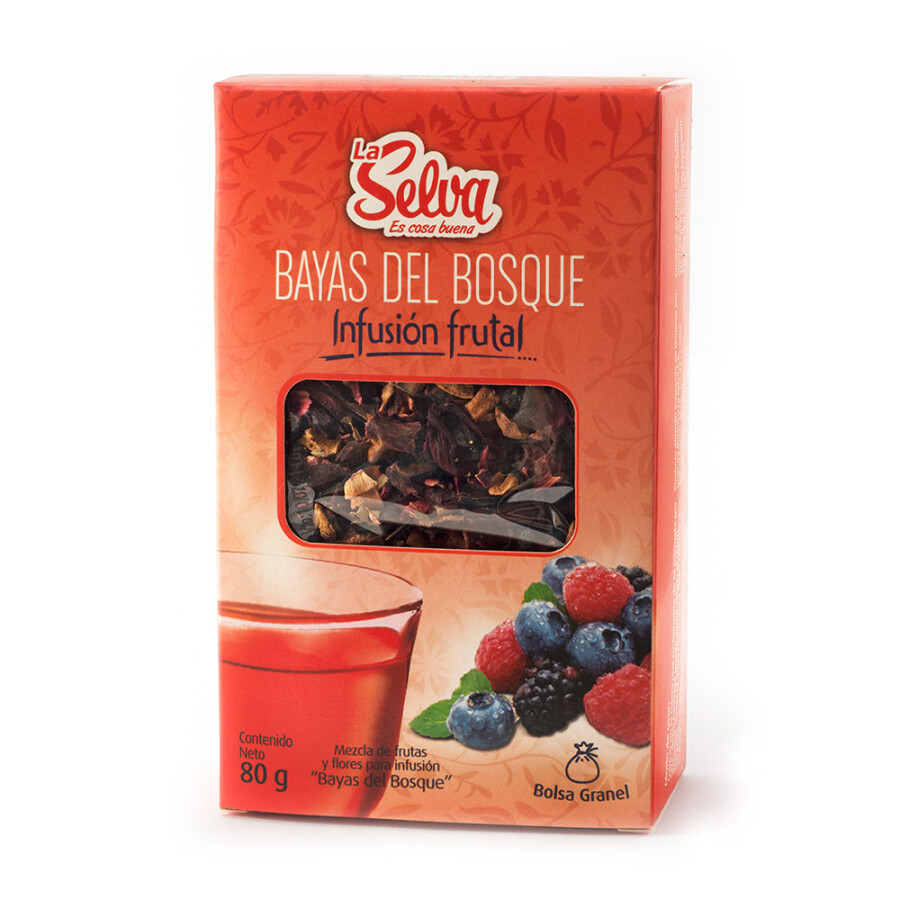 Té Frutal Bayas Del Bosque La Selva 80g Té Frutal Bayas Del Bosque La Selva 80g