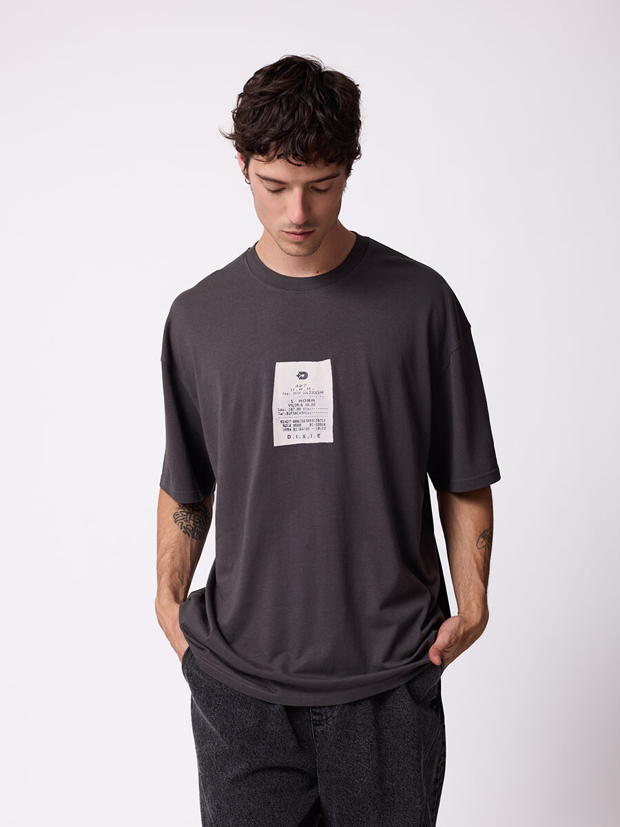 T-SHIRT LOKEN DIXIE Gris Oscuro