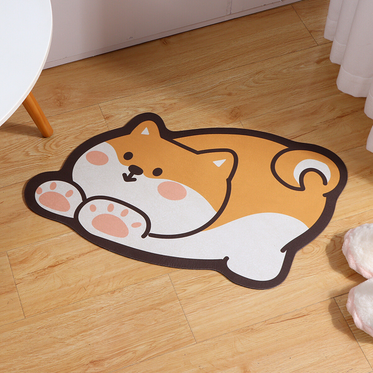 Alfombra Shiba Inu - Amarilla 