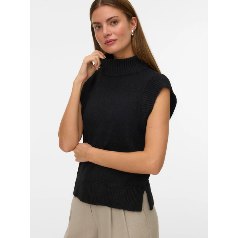 VMWOW SL HIGHNECK VEST BLACK