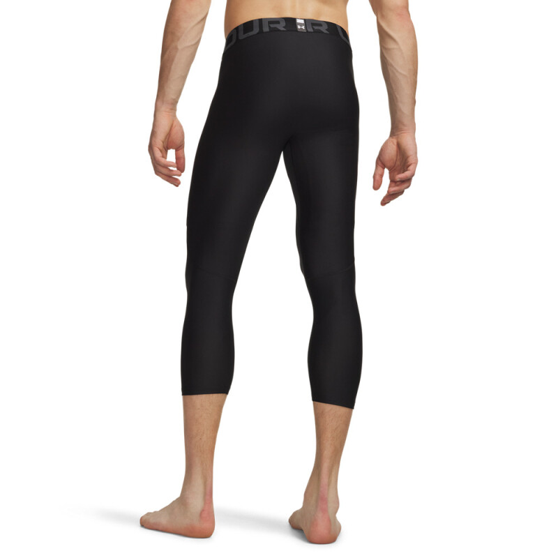 UA HG Armour 3/4 Legging-BLK BLK-001