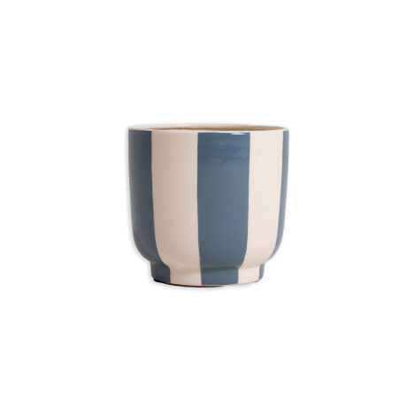 MACETA HIERRO AZUL 37525