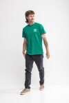 Remera estampada Melilla Verde petróleo