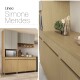 MUEBLE MODULAR BEIGE MATTE 120 CM JUEGO COCINA COMPLETO GAMAS DE BEIGE