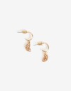 Aros Argollas Cubic zirconia Aros Argolla Frutas Cubic Zirconia - Dorado