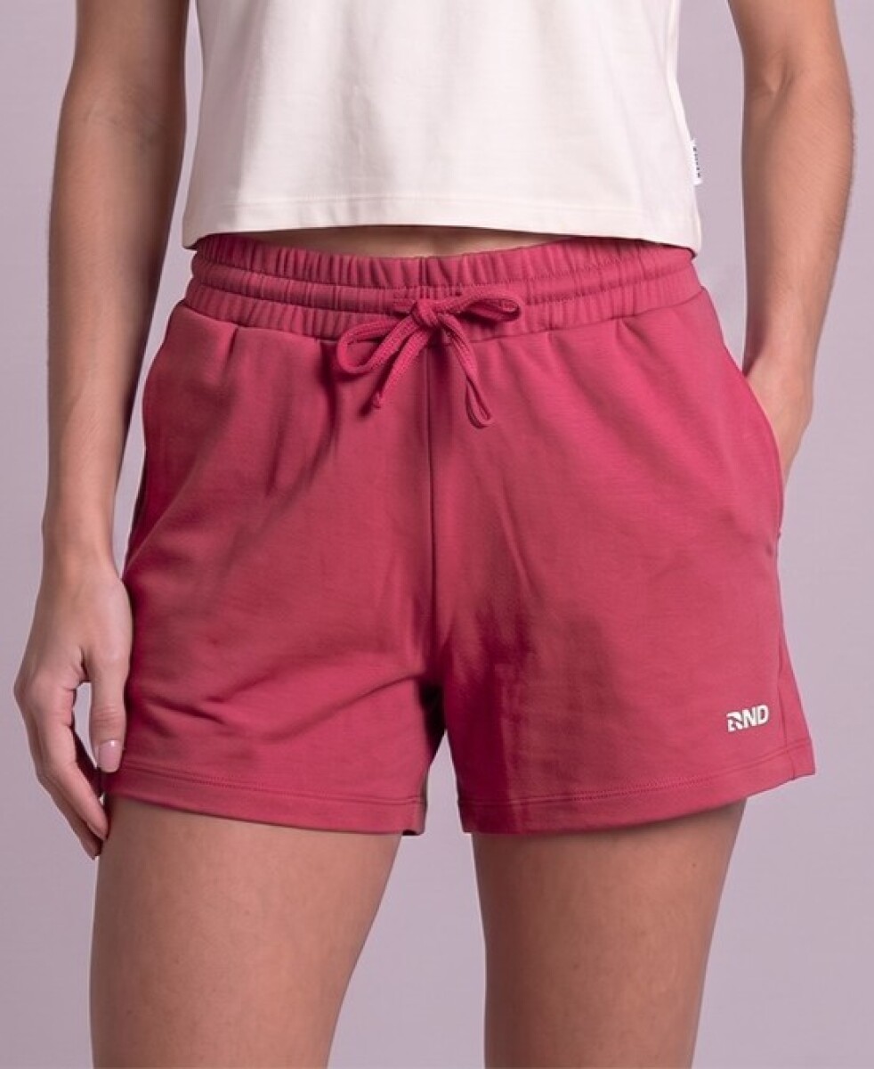 Short de Moletón. - Fucsia Claro 
