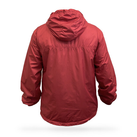 Campera North Sails N+ Nylon Impermeable Para Hombre Bordó