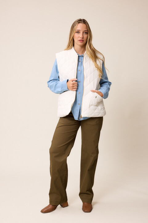 CHALECO PEIRA POLANCO Natural