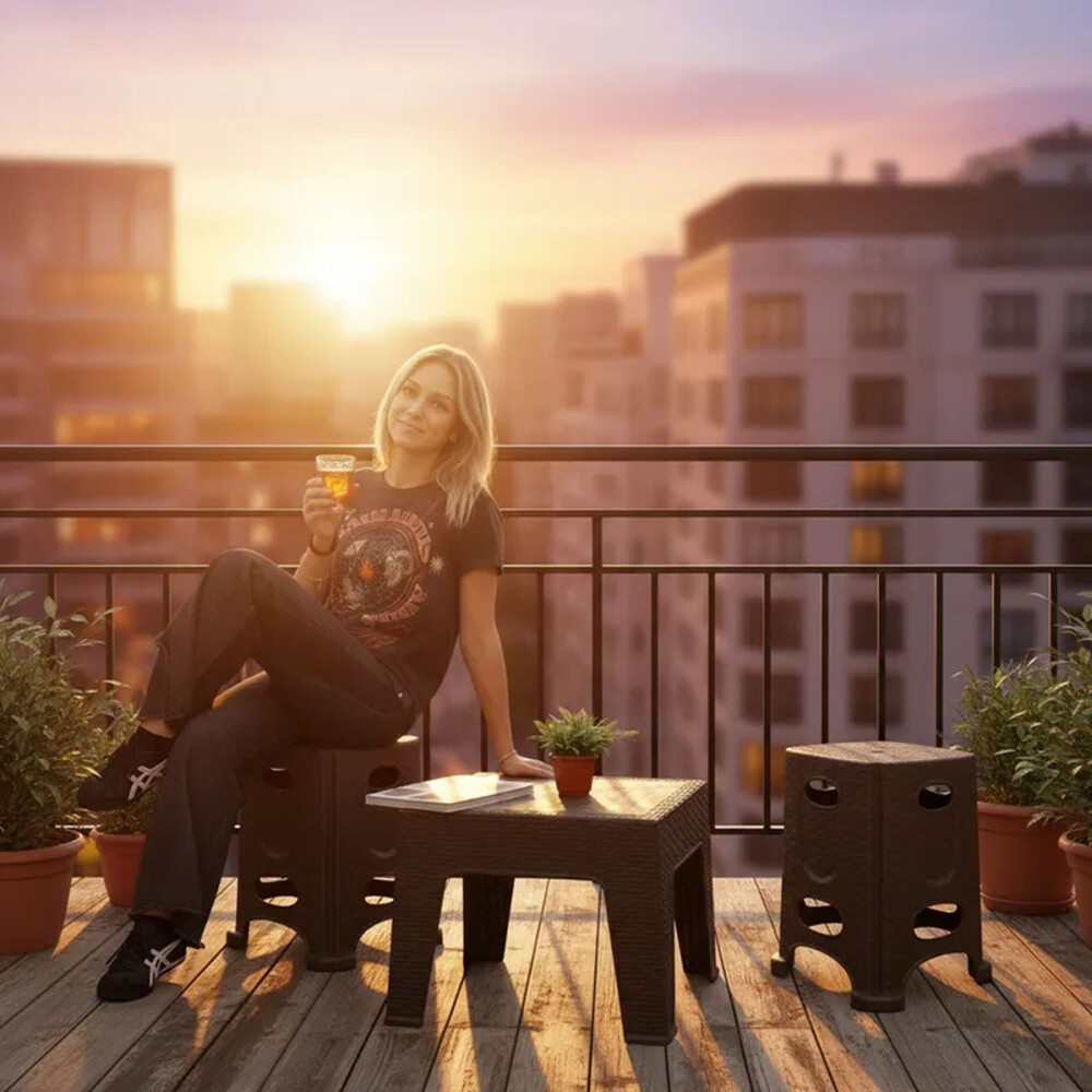 Juego De Exterior Set De Balcón Juego De Exterior Set De Balcón