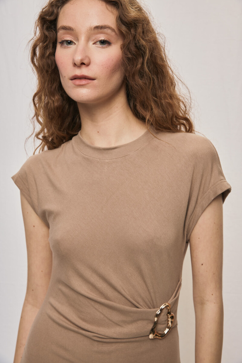 VESTIDO FERNAN Visón