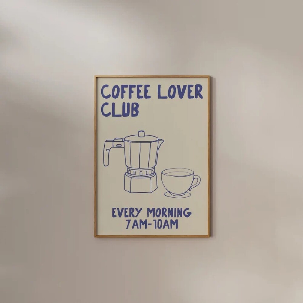 Cuadro Cocina Grande Coffe