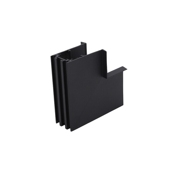 Conector L vertical p/riel magnetico embutir ZU0516