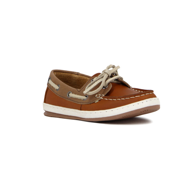 Starsax Nautico Niño Acordonado Combinado Whisky-castaño