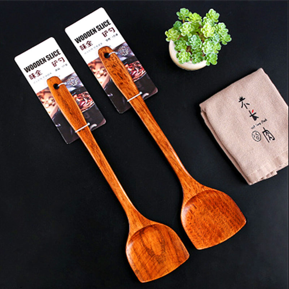 Espátula de madera para cocina - Espátula De Madera Para Cocina 