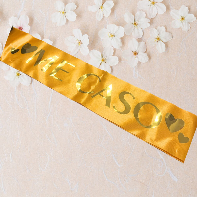 Set Despedida de Soltera Dorada