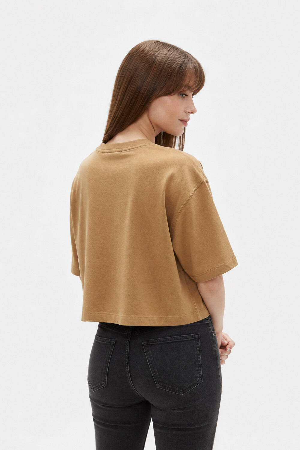 Remera Solisa Beige Oscuro