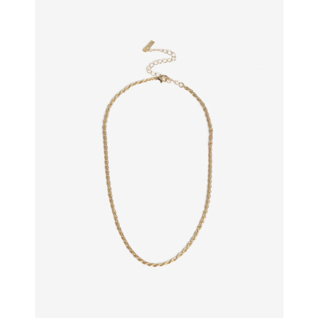 Set De Collares Biplating Dorado