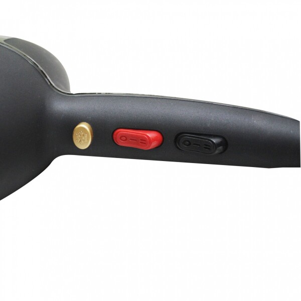 Secador De Pelo Pro Moser 5000W 2 Velocidades 3 Temperaturas Variante Color Negro