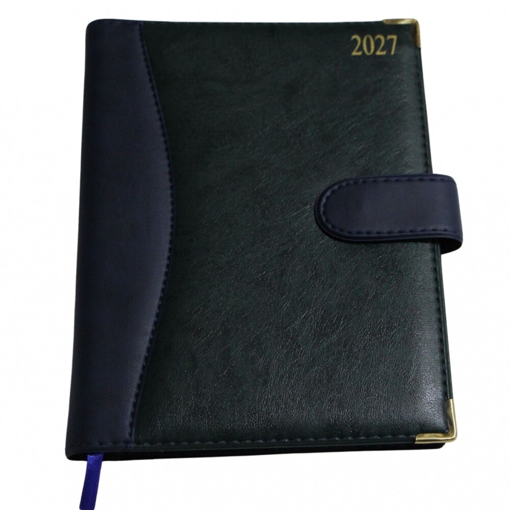 AGENDA ABEZETA 203 CP CLASSIC TAPA COSIDA Y PRESILLA TAPA AZUL Y VERDE