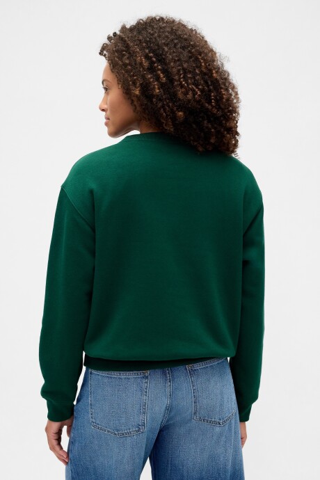 Buzo Deportivo Logo Gap Mujer Evergreen Glamour