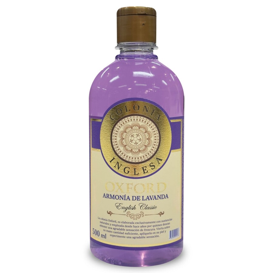 Colonia Armonía de Lavanda 480 ml – Oxford Colonia Armonía de Lavanda 480 ml – Oxford