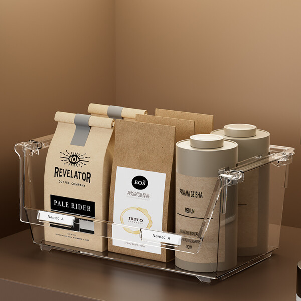 Organizador transparente blanco