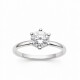 Anillo con zirconia al centro Anillo con zirconia al centro