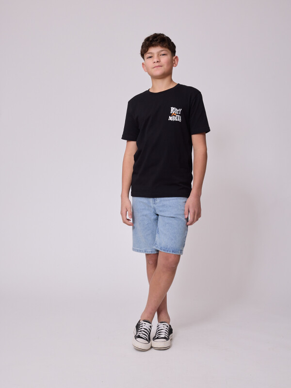 T-SHIRT ZALCONE TEEN RUSTY Negro