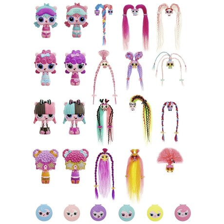 Muñeca coleccionable LOL Surprise Pop Hair con mascota 3 en 1 Muñeca coleccionable LOL Surprise Pop Hair con mascota 3 en 1