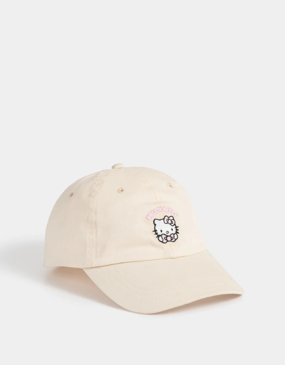 Gorra Canvas Nude "hello Kitty" 