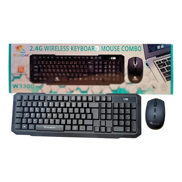 Kit Teclado + Mouse Inalámbrico Kit Teclado + Mouse Inalámbrico