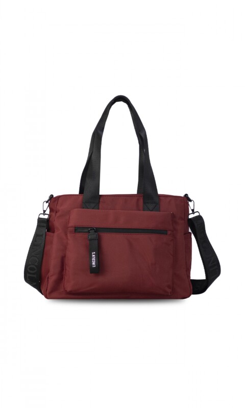 BANDOLERA MORRAL DELFOS BORDEAUX