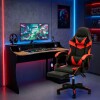 Combo Escritorio + Silla Gamer Rojo