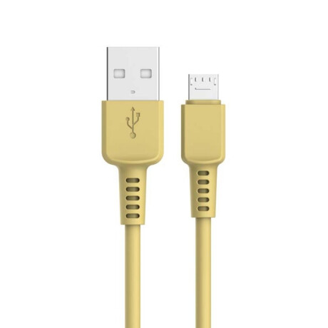 Cable USB PAH! Tipo Micro Amarillo