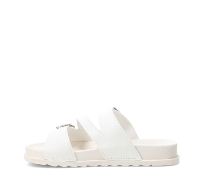 Sandalia VINICA con hebillas White