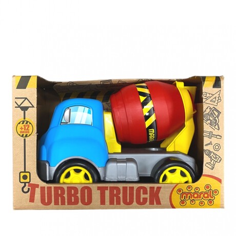 Camión Turbo Truck en Caja Mezcladora