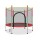 Cama Elastica 1.8 Mts de Diametro KEP-18 ROJO