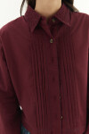 Camisa Smok Violeta