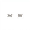 Caravanas Rectángulo-Plata 925-Piedra Zirconia-CA3105 conpiedra