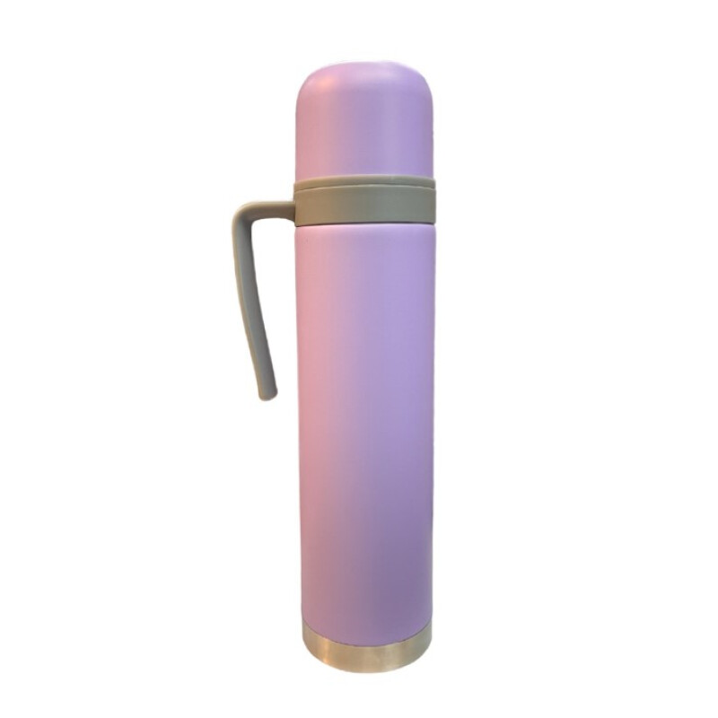 Termo Comet 750 ml Acero Inoxidable con Asa Fija y Pico Cebador Lila