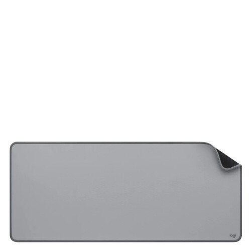 Desk Mat Mousepad Logitech Grey