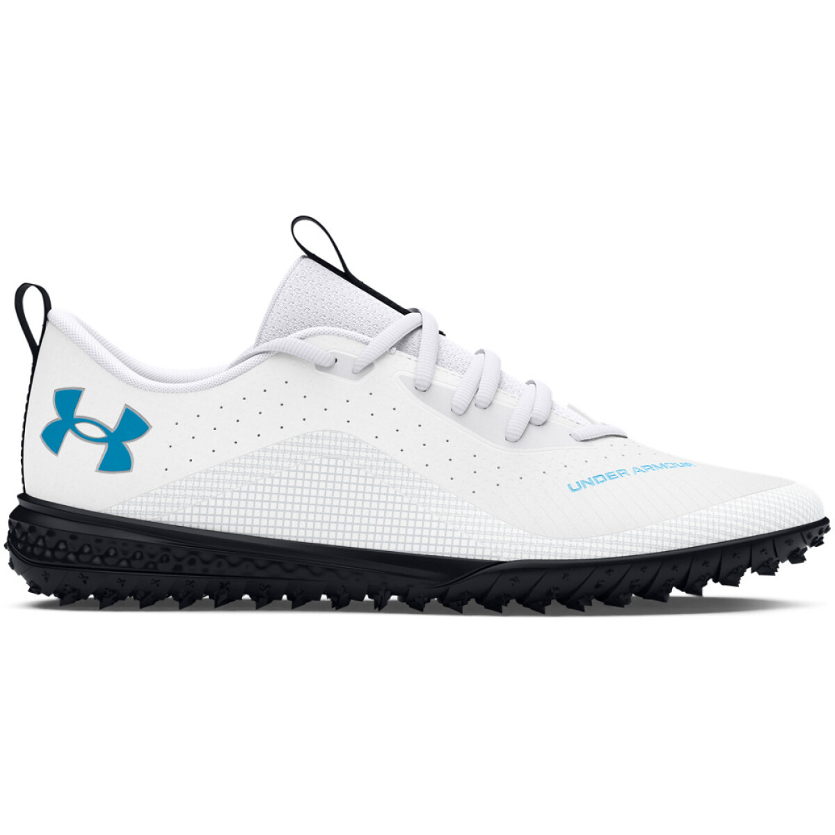 UA Shadow Turf Jr 2.0-GRY - WHT-100 