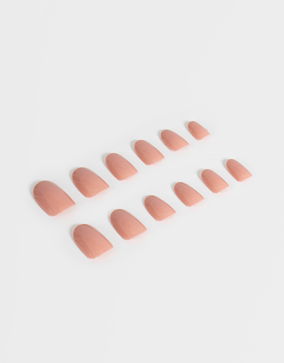 Uñas Postizas Efecto Gelly, Súper Suaves, Cómodas Y Flexibles. De Larga Duración. Almendradas 